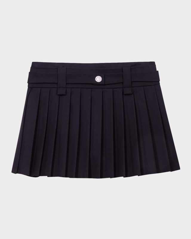 Jinimou Pleated Mini Skirt